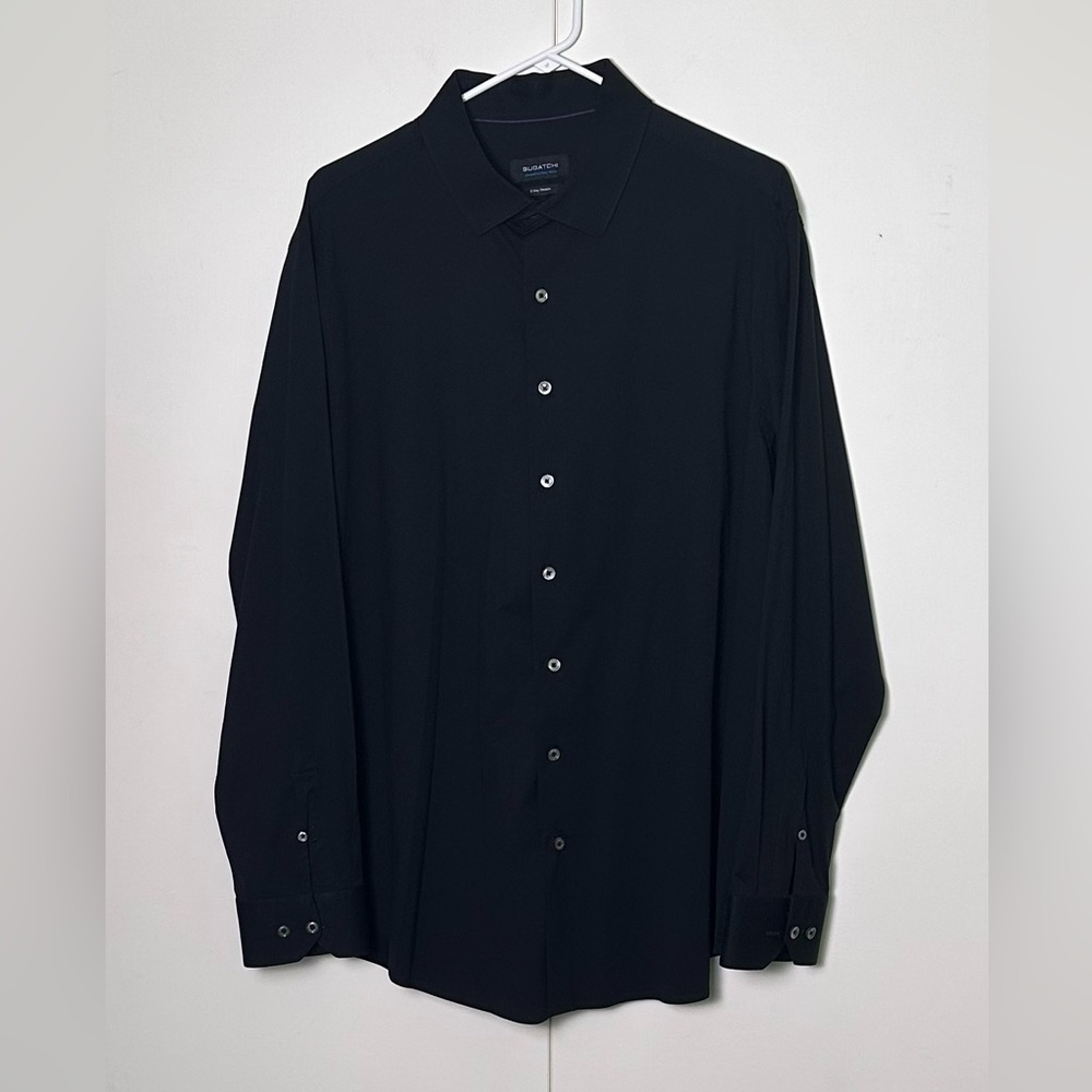 Bugatchi OoohCotton Tech Button Up - XXL
